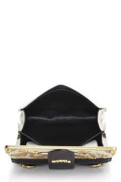 Prada White Leather Studded Cahier Crossbody 11 Prada White Leather Studded Cahier Crossbody -Fashion clothing QNBJCD1LKB004 6