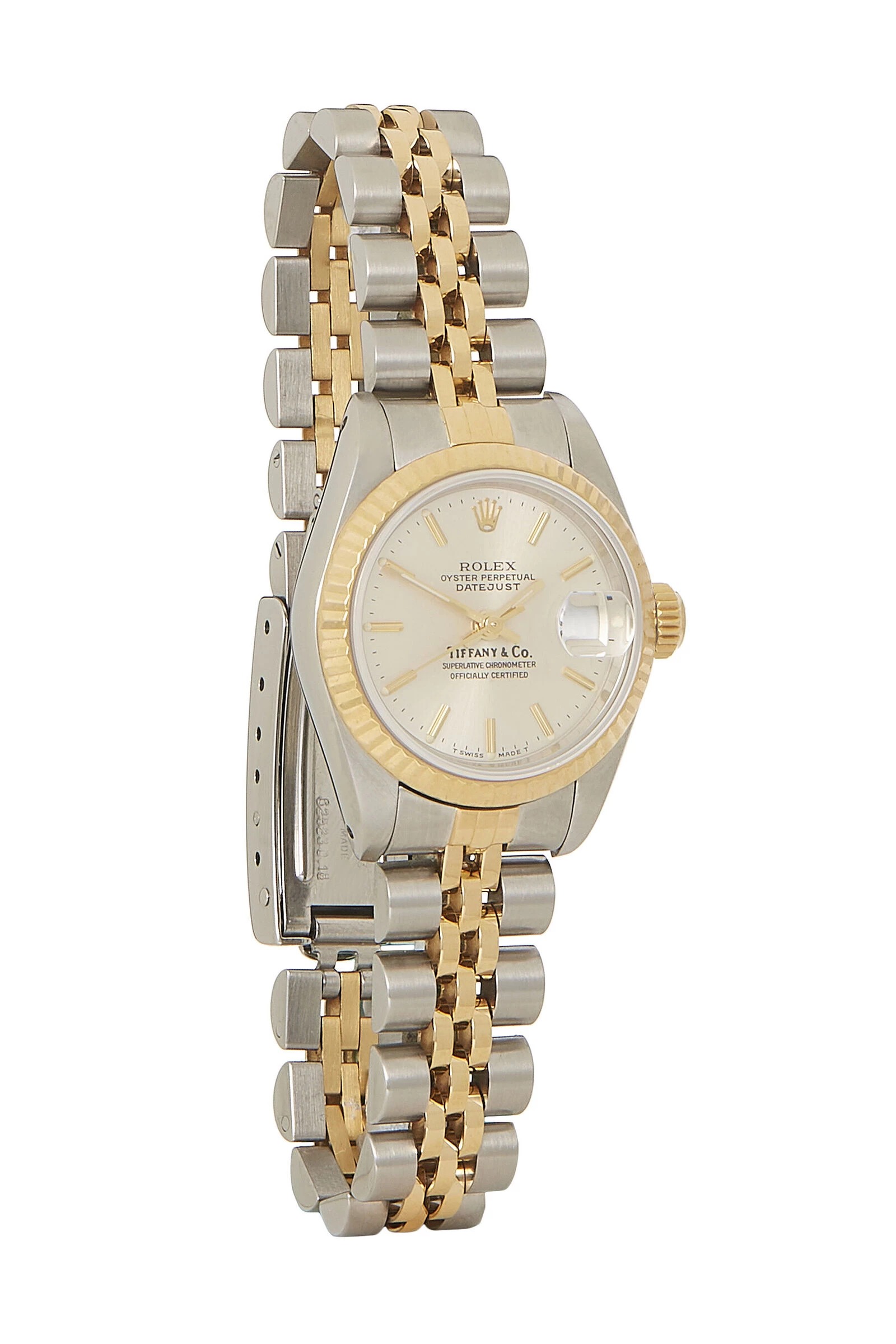 Tiffany & Co. 18K Gold & Stainless Steel Datejust 69173 26mm 1 Tiffany & Co. 18K Gold & Stainless Steel Datejust 69173 26mm