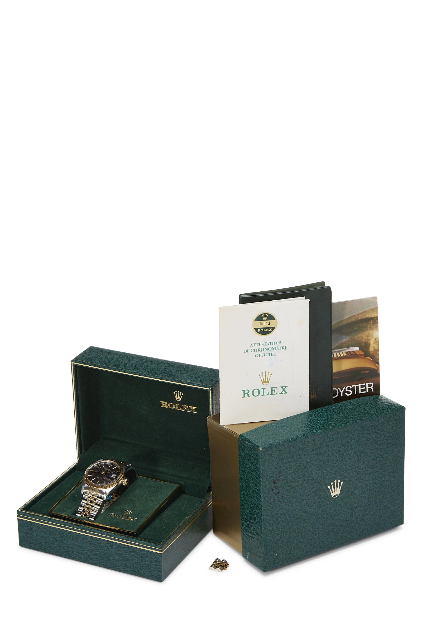 Stainless Steel & 18K Gold Tapestry Datejust 16013 36mm 2 Stainless Steel & 18K Gold Tapestry Datejust 16013 36mm - Image 2