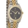Stainless Steel & 18K Yellow Gold Onyx Diamond Datejust 116233 36mm