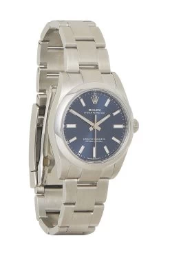 Stainless Steel Blue Oyster Perpetual 124200 34mm