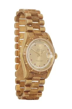 18K Yellow Gold Diamond & Ruby Datejust President 18248 36mm