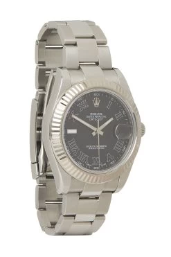 Black & Stainless Steel Datejust II 116334 41mm