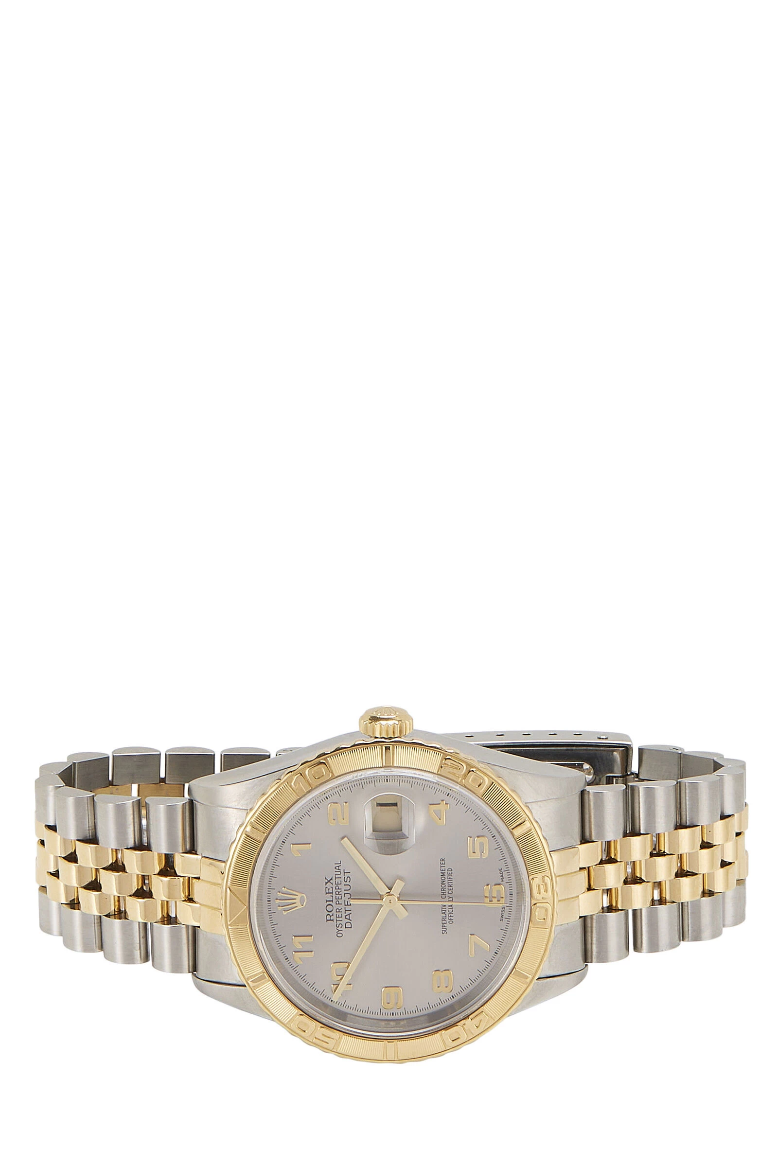 18K Gold & Stainless Steel Turn-O-Graph Thunderbird Datejust 16263 36mm 3 18K Gold & Stainless Steel Turn-O-Graph Thunderbird Datejust 16263 36mm - Image 3