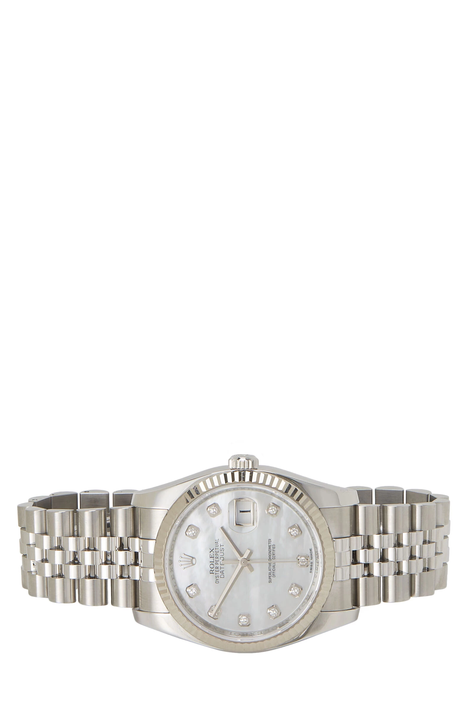 18K White Gold & Stainless Steel Diamond Datejust 116234 36mm 3 18K White Gold & Stainless Steel Diamond Datejust 116234 36mm - Image 3