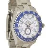 Blue Stainless Steel & Platinum Yacht-Master II 116680 44mm