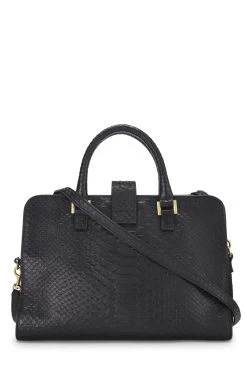 Black Embossed Downtown Cabas Small -Fashion clothing QTB0072FKH000 4