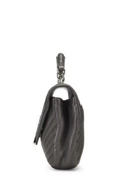 Grey Chevron Leather College Medium 10 Grey Chevron Leather College Medium -Fashion clothing QTB0591LEB008 3