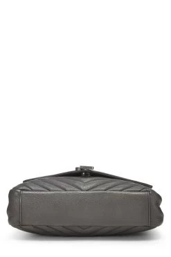 Grey Chevron Leather College Medium 12 Grey Chevron Leather College Medium -Fashion clothing QTB0591LEB008 5