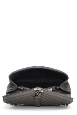 Grey Chevron Leather College Medium 13 Grey Chevron Leather College Medium -Fashion clothing QTB0591LEB008 6