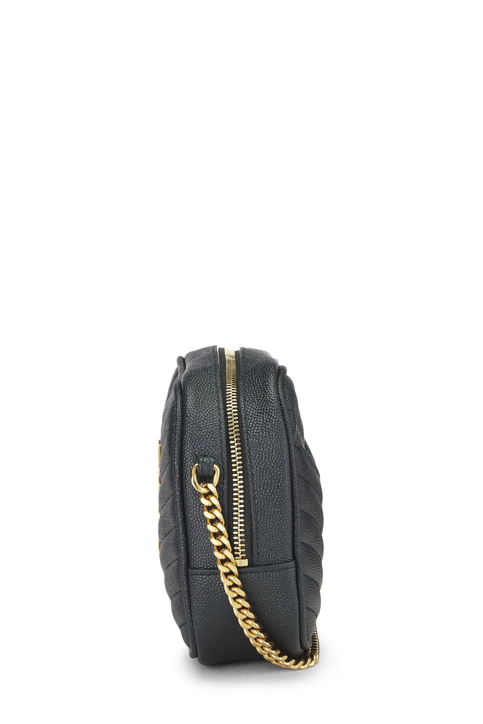 Green Chevron Leather Lou Camera Bag Mini 3 Green Chevron Leather Lou Camera Bag Mini - Image 3