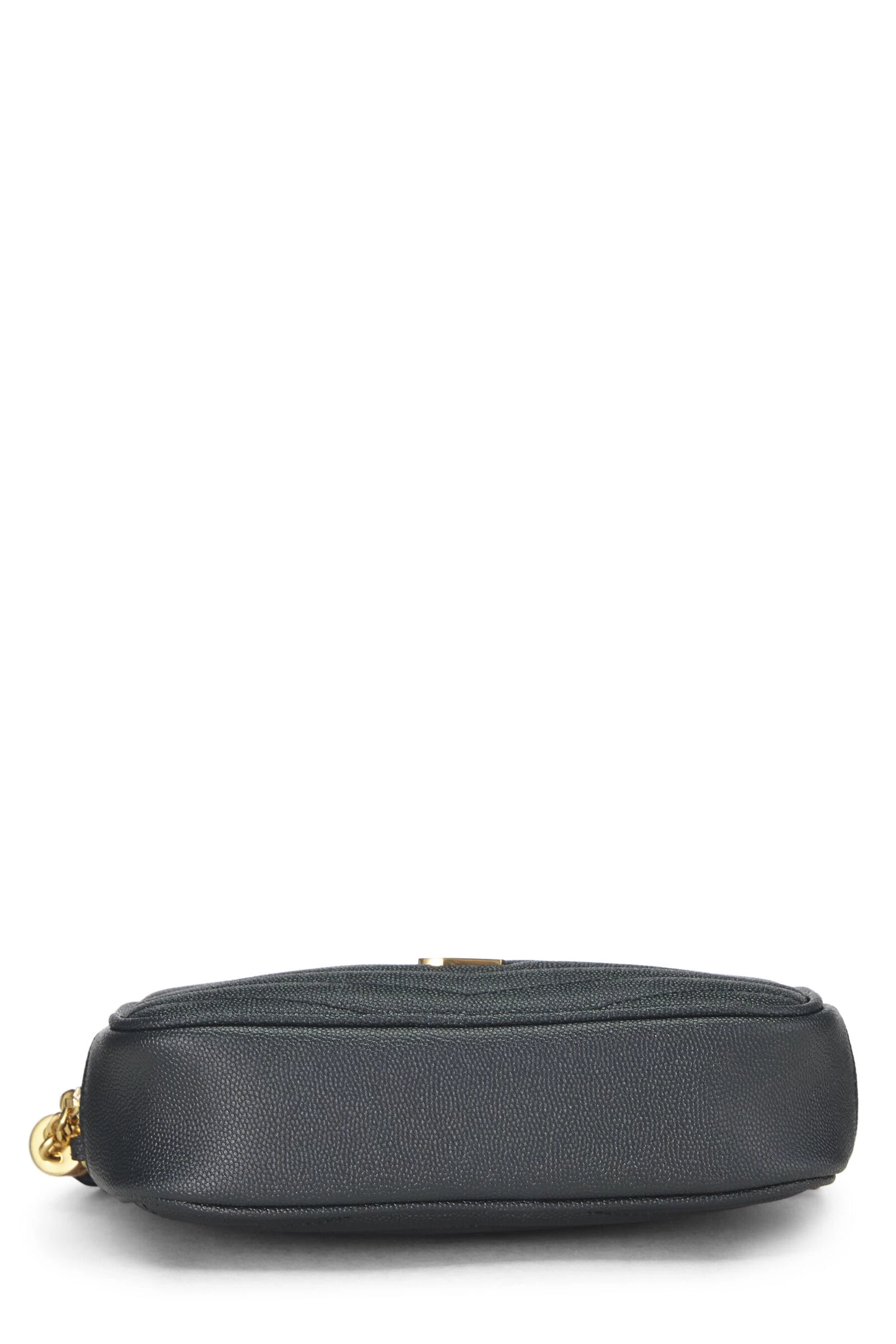 Green Chevron Leather Lou Camera Bag Mini 5 Green Chevron Leather Lou Camera Bag Mini - Image 5