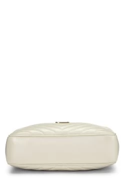 White Quilted Calfskin Lou Camera Bag -Fashion clothing QTB1NG3PWB000 5