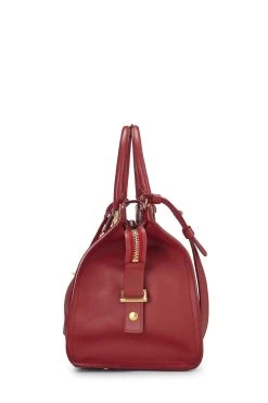 Red Soft Calfskin Monogram Cabas Small -Fashion clothing QTB1YA3PRH001 3