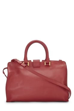 Red Soft Calfskin Monogram Cabas Small -Fashion clothing QTB1YA3PRH001 4