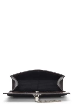 Grey Crocodile Embossed Kate Tassel Medium -Fashion clothing QTB2BQIL07001 6