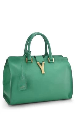 Green Calfskin Classic Y Cabas Small 9 Green Calfskin Classic Y Cabas Small -Fashion clothing QTB4PU3PGH000 2