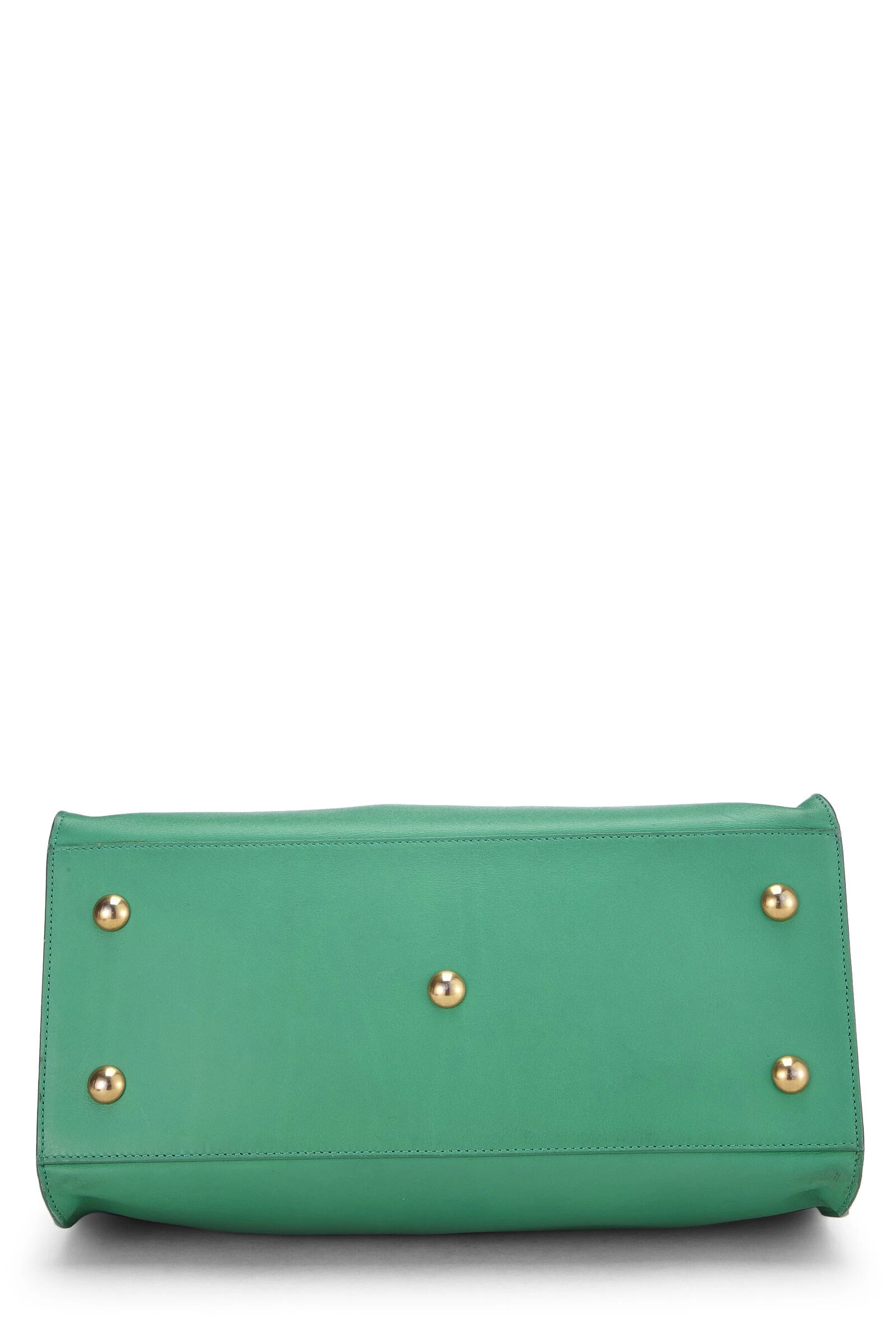 Green Calfskin Classic Y Cabas Small 6 Green Calfskin Classic Y Cabas Small - Image 6