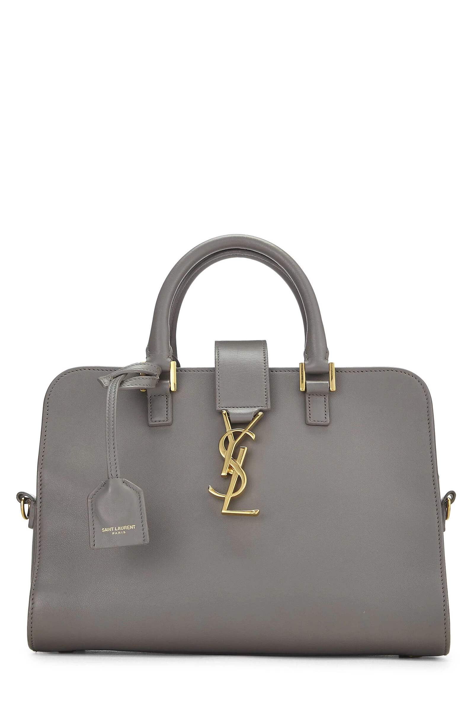 Grey Soft Calfskin Monogram Cabas Baby 1 Grey Soft Calfskin Monogram Cabas Baby