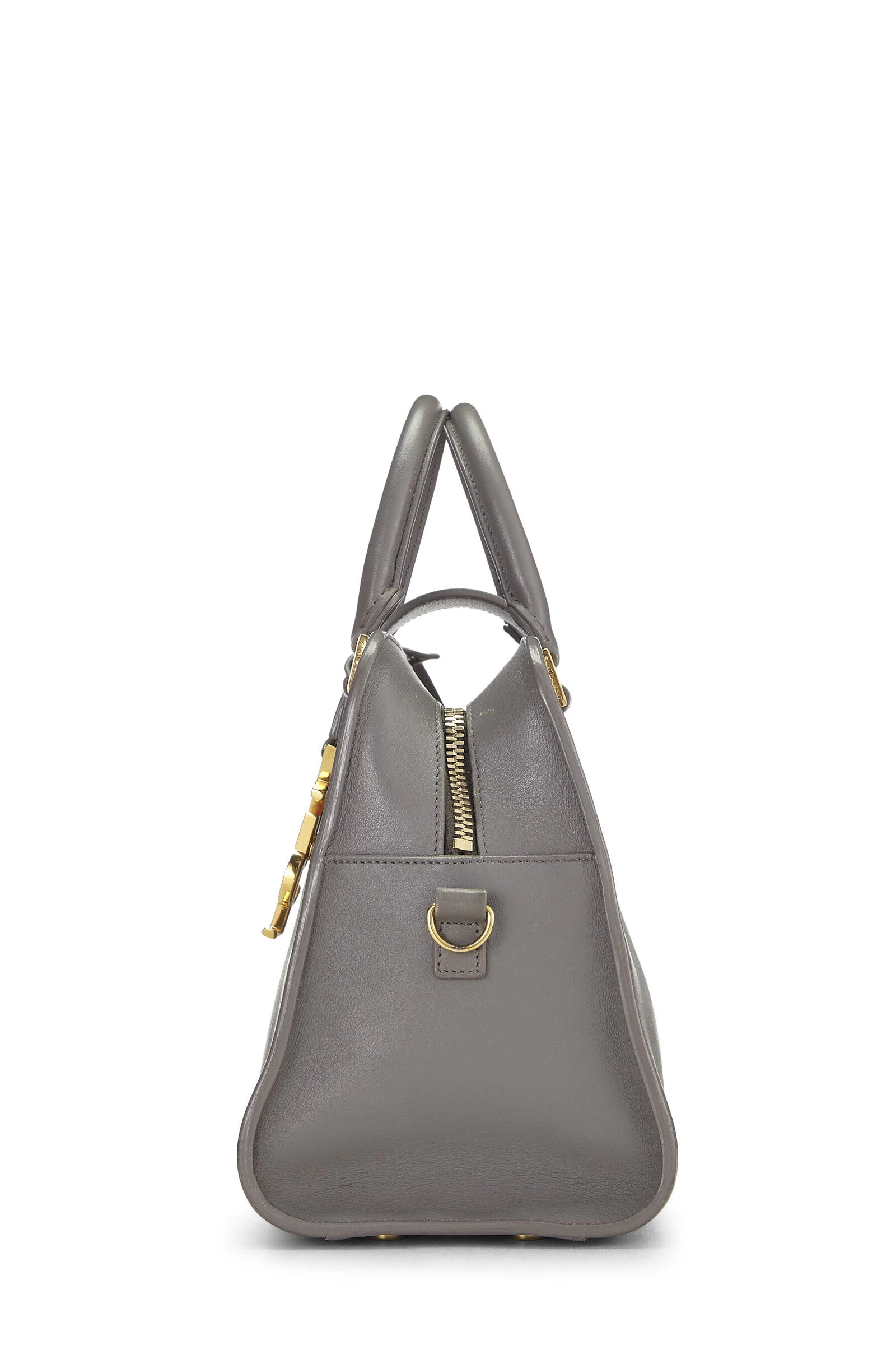 Grey Soft Calfskin Monogram Cabas Baby 3 Grey Soft Calfskin Monogram Cabas Baby - Image 3