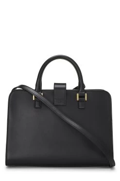 Black Calfskin Monogram Cabas Small -Fashion clothing QTBDVH3PKH010 4