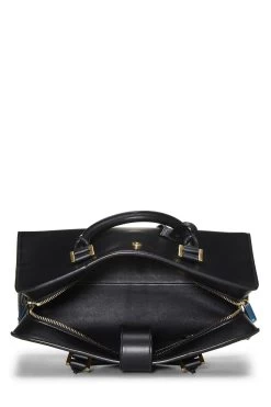 Black Calfskin Monogram Cabas Small -Fashion clothing QTBDVH3PKH010 6