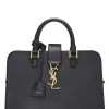 Black Soft Calfskin Monogram Cabas BB