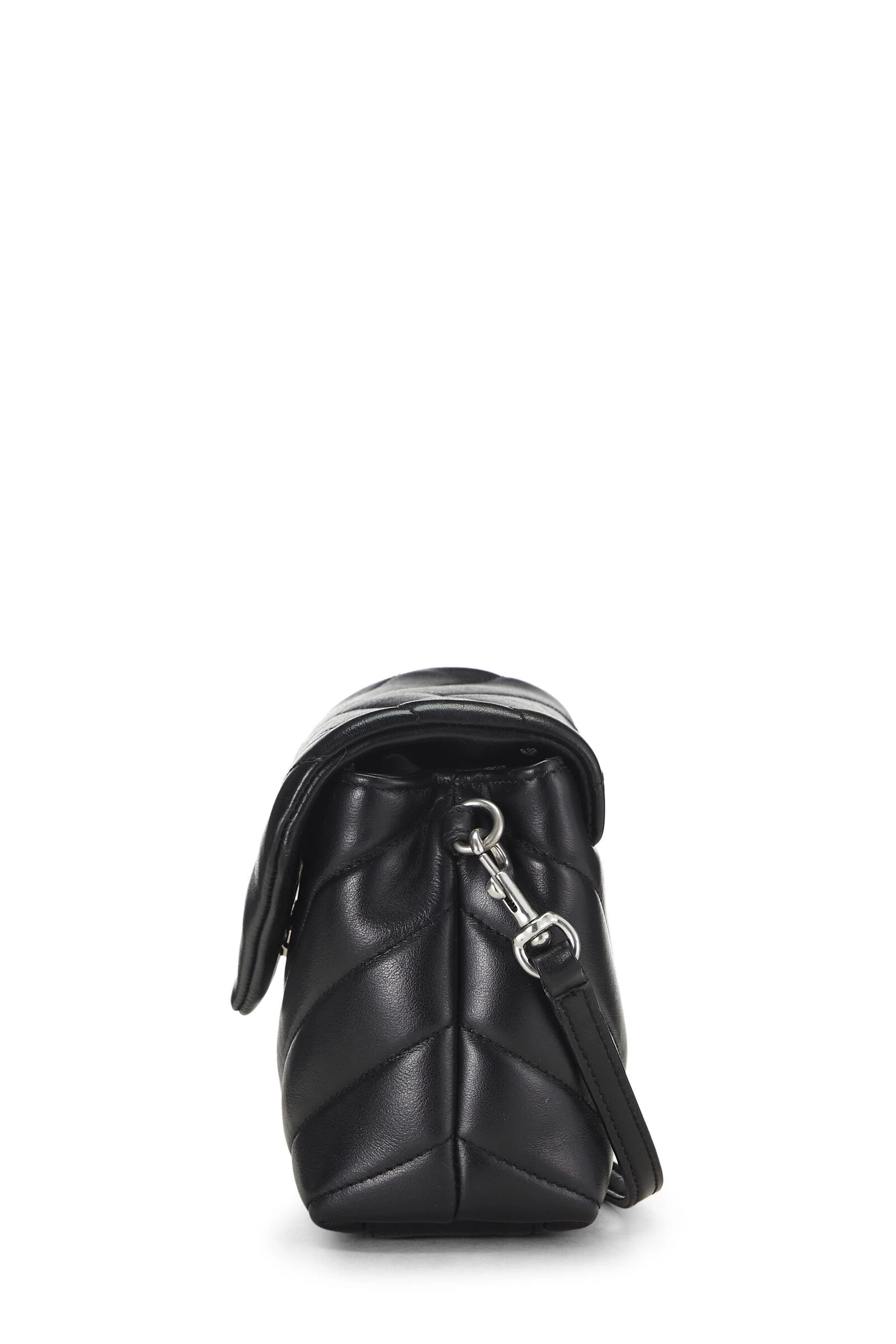 Black Chevron Calfskin Lou Lou Toy 3 Black Chevron Calfskin Lou Lou Toy - Image 3