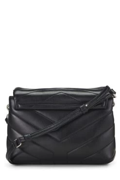 Black Chevron Calfskin Lou Lou Toy 9 Black Chevron Calfskin Lou Lou Toy -Fashion clothing QTBJPG3PKB027 4