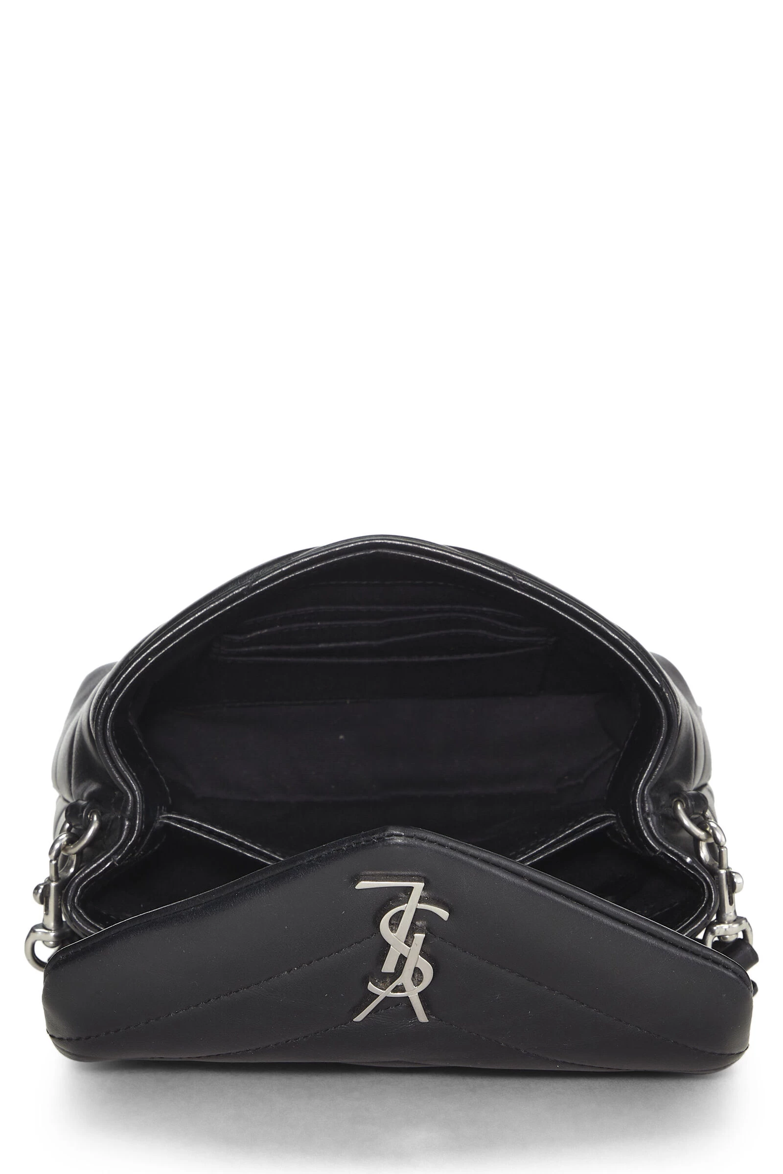 Black Chevron Calfskin Lou Lou Toy 6 Black Chevron Calfskin Lou Lou Toy - Image 6